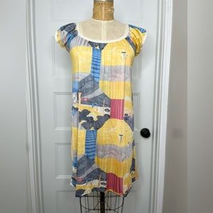 Spring Collage Dress